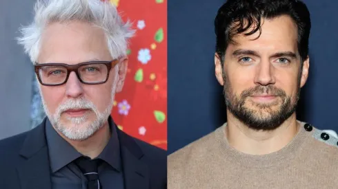 James Gunn y Henry Cavill