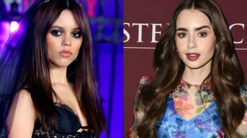 Jenna Ortega y Lily Collins