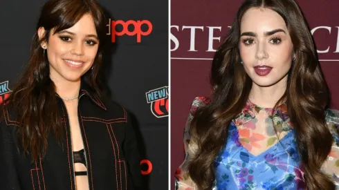 Jenna Ortega y Lily Collins, las grandes estrellas de Netflix.