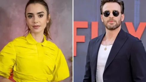 Los rumores que vincularon a Lily Collins y Chris Evans.