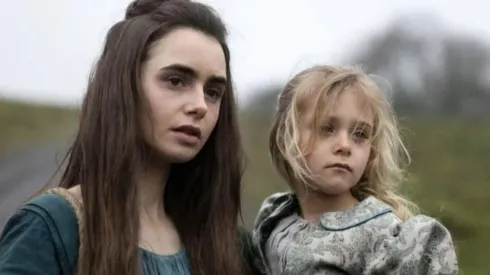Lily Collins en Los Miserables