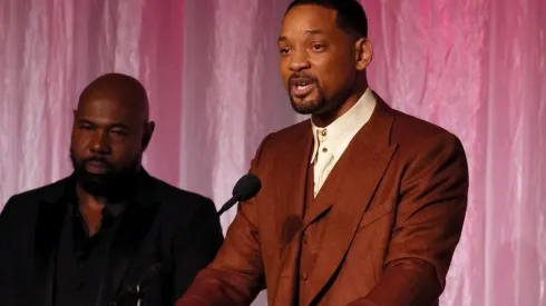 Will Smith nuevamente recibiendo un premio