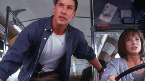 Keanu Reeves y Sandra Bullock en Máxima Velocidad