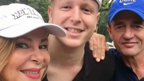 Ana Obregon, Aless Jr y Alessandro Lequio