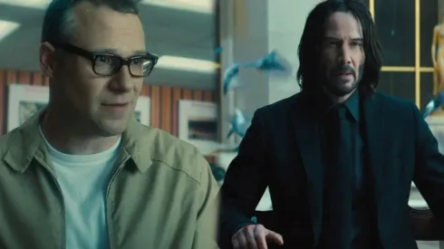 Seth Rogen y Keanu Reeves.