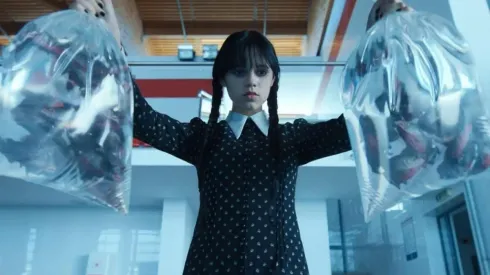 Jenna Ortega en Merlina