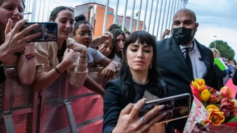 Lali Espósito acudió a la edición del 2022 de los Premios Platino