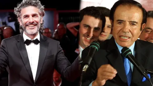 Leonardo Sbaraglia y Carlos Menem.