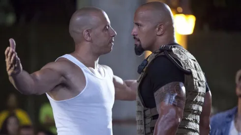 Vin Diesel y The Rock protagonizaron una pelea detrás de Rápidos y Furiosos.