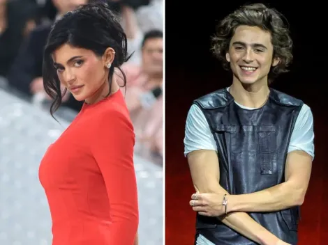 Kylie Jenner es captada en la mansión de Timothée Chalamet