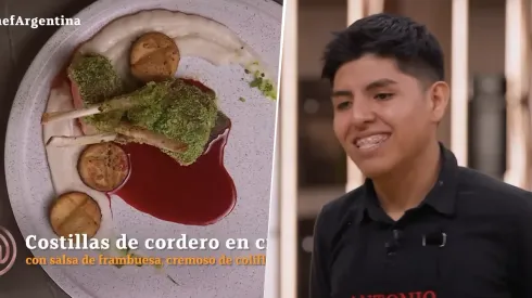 MasterChef: Antonio hizo su primer plato al nivel de un restaurante