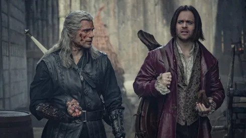 Jaskier y Geralt de Rivia