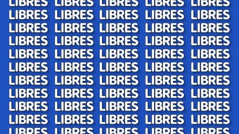 Solo para detectives: encuentra la palabra TIGRES en 7 segundos