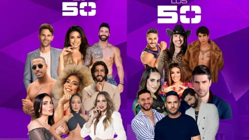Participantes de "Los 50" de Telemundo