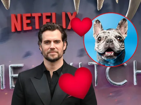Perrito fan de 'The Witcher' cumple su sueño de conocer a Henry Cavill