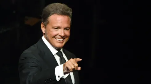 LAS VEGAS, NEVADA – SEPTEMBER 12:  Singer Luis Miguel performs on the first night of his four-date limited engagement at The Colosseum at Caesars Palace on September 12, 2019 in Las Vegas, Nevada.  (Photo by Ethan Miller/Getty Images)