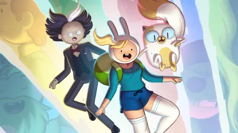 Hora de Aventura con Fionna y Cake es un spin off originado de un capítulo de la tercera temporada de la serie original.