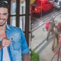 VIDEO: Sidney Sampaio causó destrozos en un hotel y saltó de una ventana