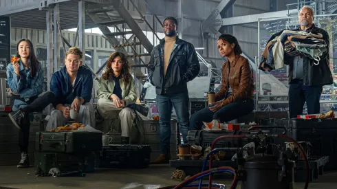 El elenco de Lift, la nueva película de Netflix.