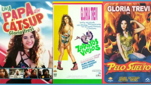 Pelo Suelto (1991), Zapatos Viejos (1993) y Una Papa sin Catsup (1995) con Gloria Trevi