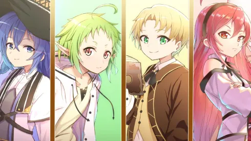 Los protagonistas de Mushoku Tensei.