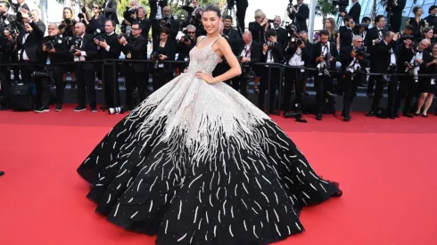 La modelo fue vista en primera fila en el más reciente concierto de Luis Miguel