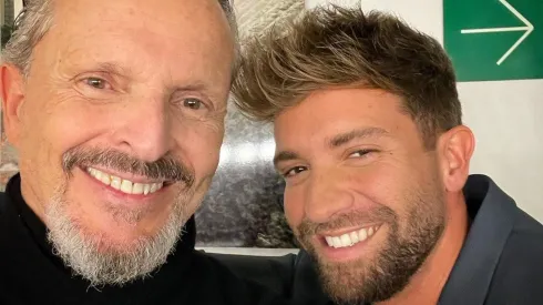 Miguel Bosé y Alborán se conocieron en el 2012