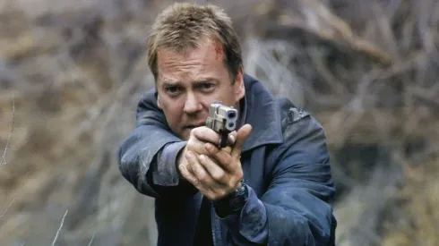 Kiefer Sutherland como Jack Bauer en 24, la serie que este mes debuta en Prime Video.