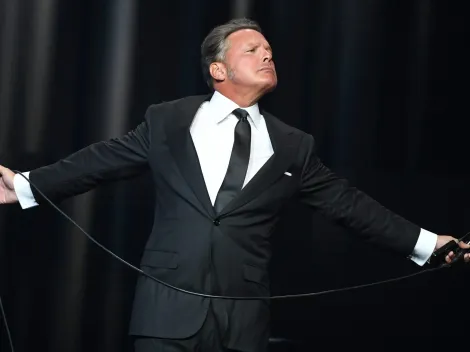 El video con la lesión de Luis Miguel en medio del concierto