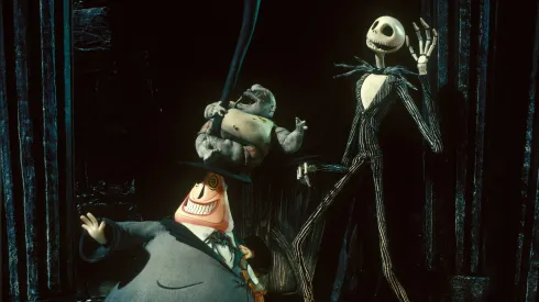 (L-R) Mayor (Glenn Shadix), Jack Skellington (Chris Sarandon)
©Disney Enterprises, Inc. All rights reserved.
