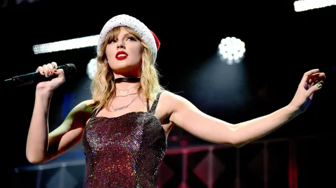 NEW YORK, NEW YORK - DECEMBER 13: Taylor Swift performs onstage during iHeartRadio's Z100 Jingle Ball 2019 Presented By Capital One on December 13, 2019 in New York City. (Photo by Theo Wargo/Getty Images for iHeartMedia )