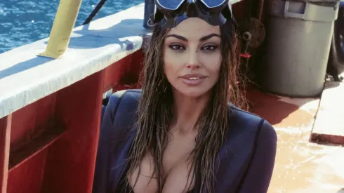Madalina Diana Ghenea en Terror en el Mar.