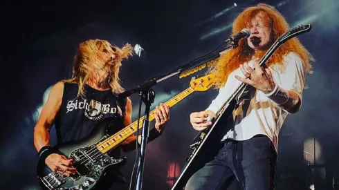 Megadeth no visitaba Chile desde el 2017.