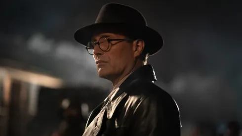 Doctor Jürgen Voller (Mads Mikkelsen) in Lucasfilm's Indiana Jones and the Dial of Destiny. ©2022 Lucasfilm Ltd. & TM. All Rights Reserved.