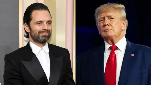 El cambio de Sebastian Stan para ser Donald Trump.