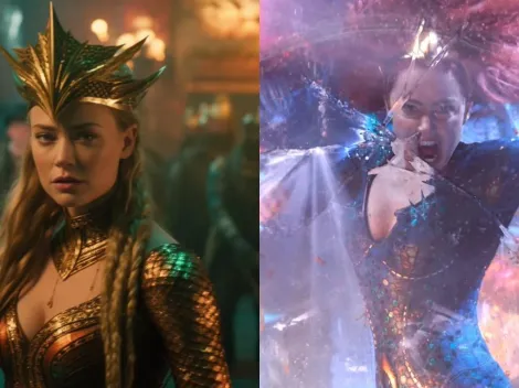 ¿Cuántos minutos aparece Amber Heard en Aquaman y El Reino Perdido?