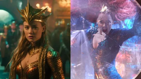Amber Heard como Mera, para la saga de Aquaman.
