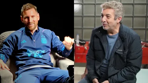 Lionel Messi y Ricardo Darín en el documental Elijo Creer.