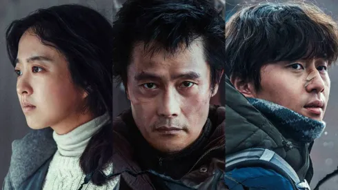 Los protagonistas de Sobrevivientes: Bo-young Park (Una Dosis Diaria de Sol), Byung-hun Lee (El Juego del Calamar) y Seo-joon Park (El Monstruo de la Vieja Seúl).