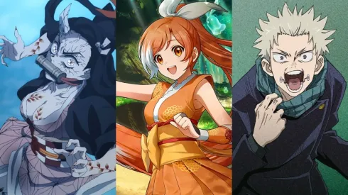 Algunos de los nominados a los Crunchyroll Anime Awards 2024.
