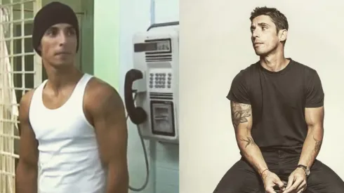 Esta foto muestra el cambio en una década del actor.