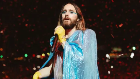 Jared Leto comandando a Thirty Seconds to Mars, una de las bandas que dirá presente en Lollapalooza Chile 2024.