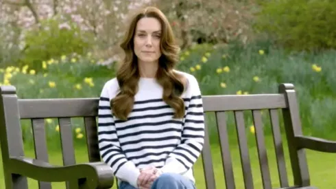 Kate Middleton en su primera aparición pública tras sus problemas de salud.