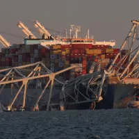 De película: El VIDEO VIRAL del derrumbe de un puente en Baltimore tras el impacto de un barco