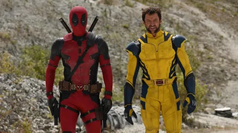 Ryan Reynolds y Hugh Jackman como Deadpool y Wolverine, respectivamente.