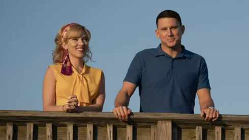 Scarlett Johansson y Channing Tatum en Fly me to the Moon.