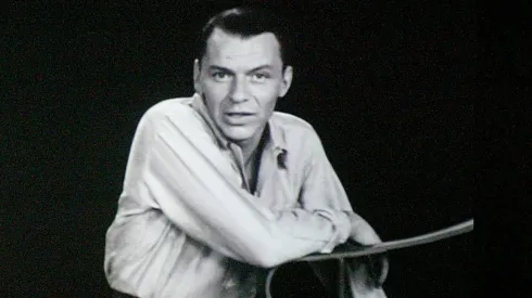 NEW YORK - OCTOBER 14: The image of singer Frank Sinatra appears on 40 foot high movable panels and screens during rehearsals for the "Sinatra: His Voice. His World. His Way" gala opening night October 14, 2003 in New York City. "Sinatra: His Voice. His World. His Way" is the first officially licensed and sanctioned, live theatrical stage production bringing Frank Sinatra back to Radio City Music Hall and is presented by Cablevision"s Radio City Entertainment, Sinatra Enterprises and founding sponsors, American Express. (Photo by Evan Agostini/Getty Images)