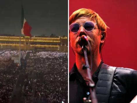Interpol hace arder las redes sociales, por que la bandera estuvo izada en su concierto