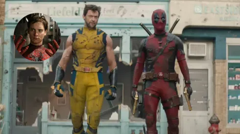 Deadpool and Wolverine a Spider-Man homenajeó a Spider-Man.