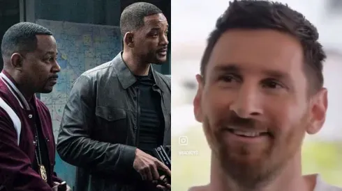 Messi promociona Bad Boys 4 con Will Smith.